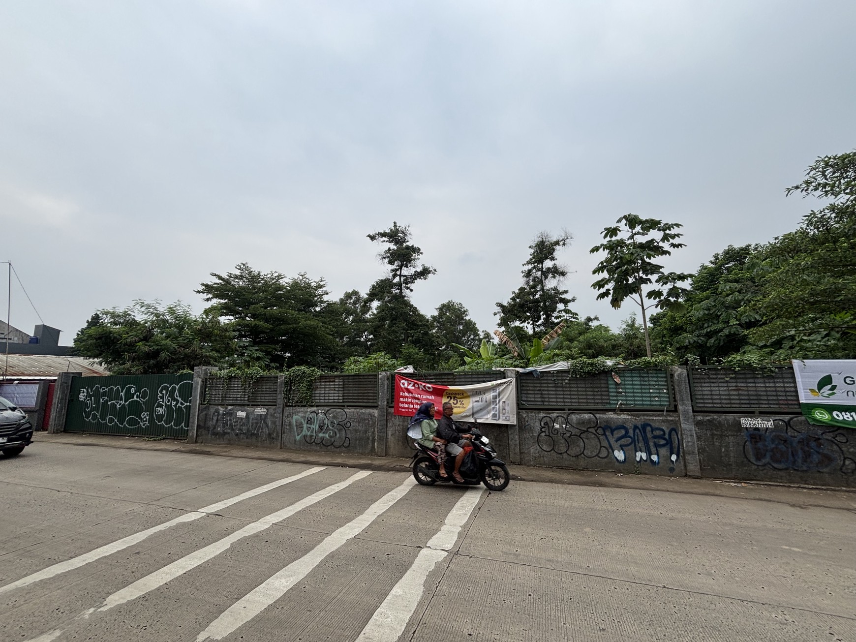 Tanah di Jl. Raya Ciangsana Bojong Kulur 