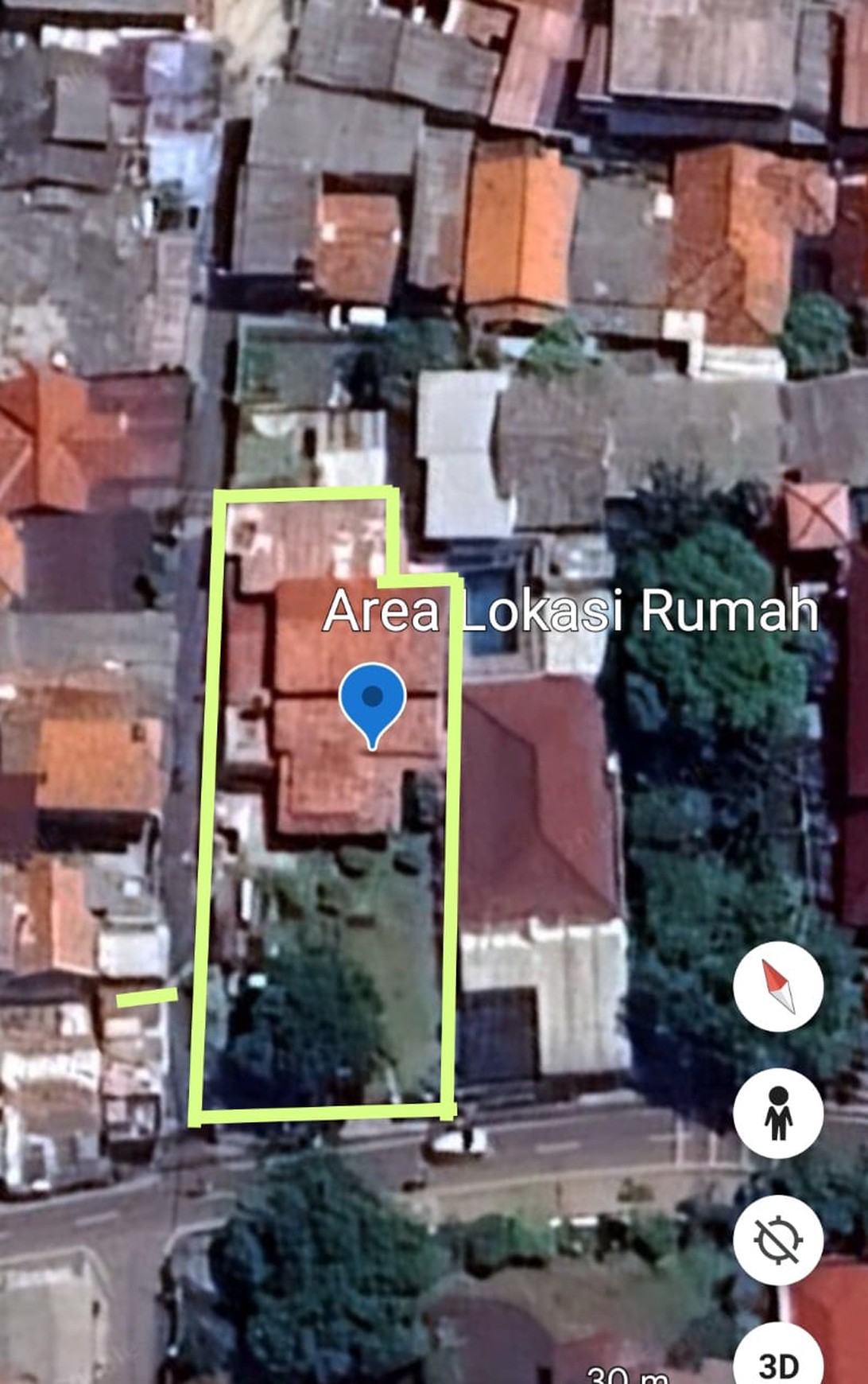 Rumah Kost Hitung Harga Tanah 695m2 Lokasi Strategis