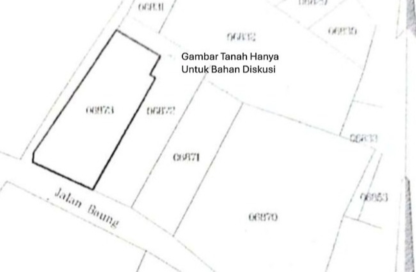 Rumah Kost Hitung Harga Tanah 695m2 Lokasi Strategis