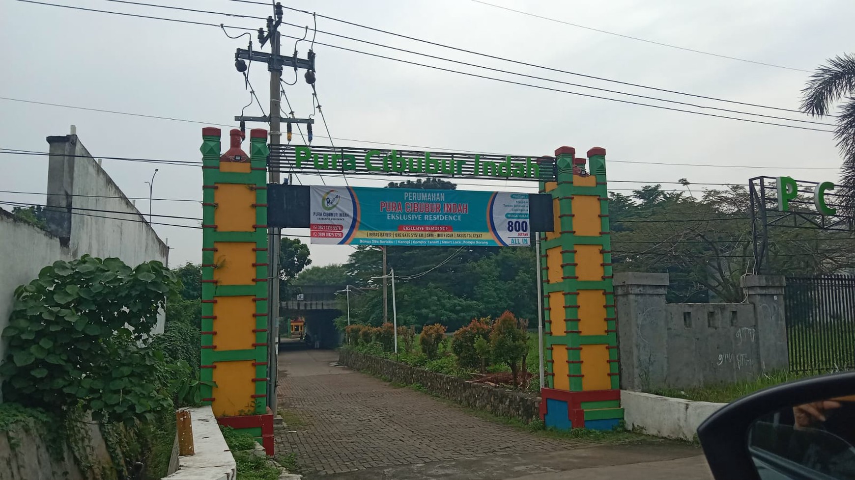 Tanah di perumahan Pura Cibubur SHM 84 m2 di Harjamukti, Depok