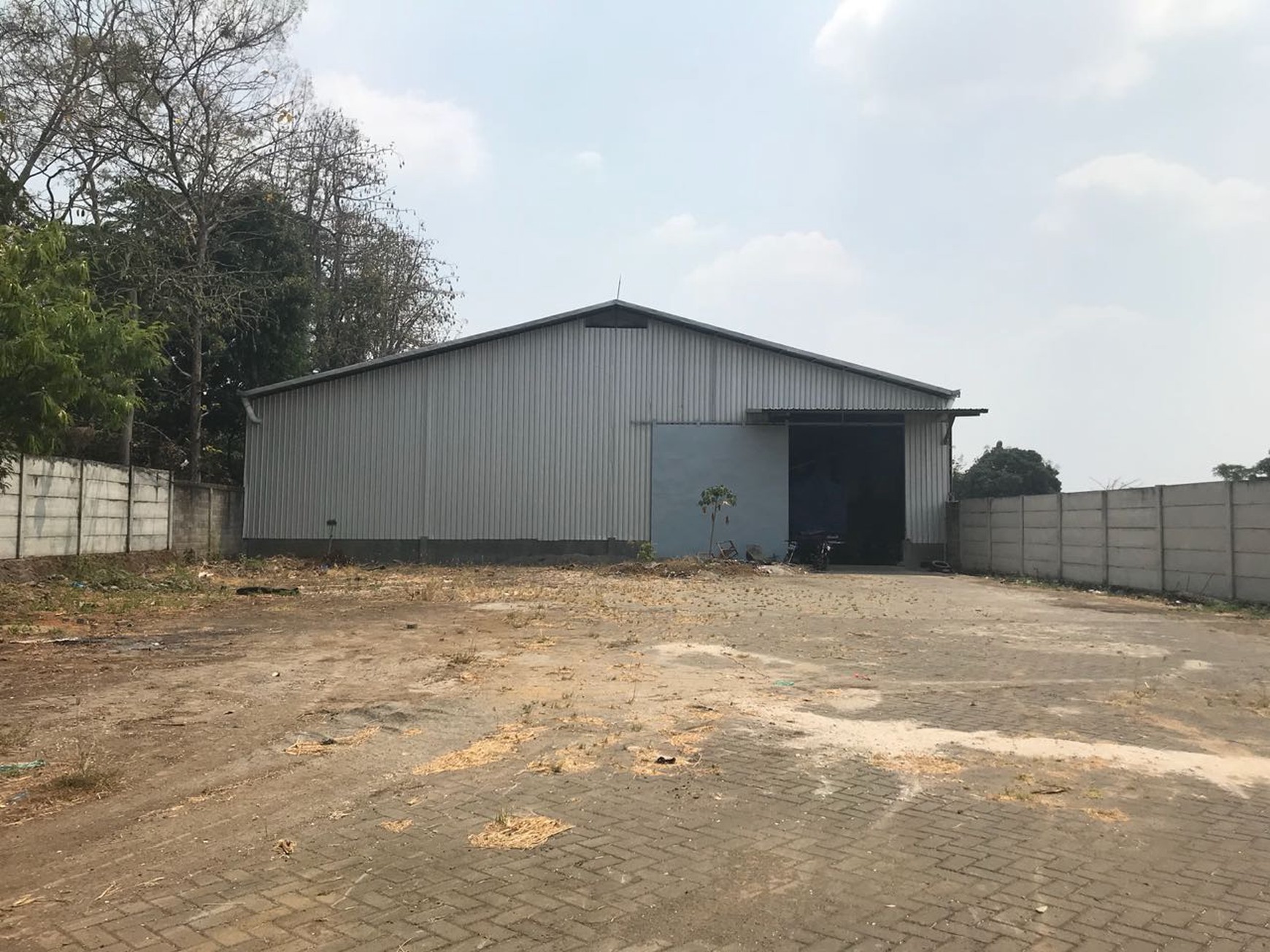 Di jual Gudang Di jalan Raya Mojosari Desa Puworejo Trawas km11,1