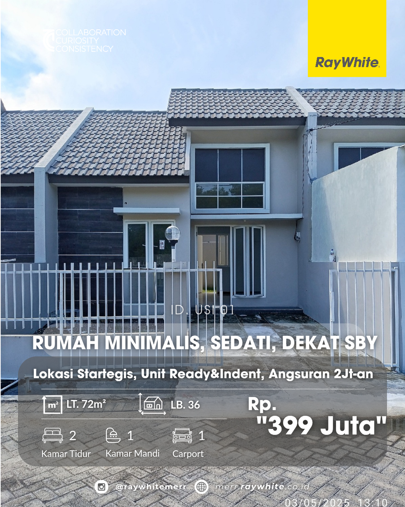 Rumah Murah Minimalis Angsuran 2 Jutaan Di Selatannya Surabaya