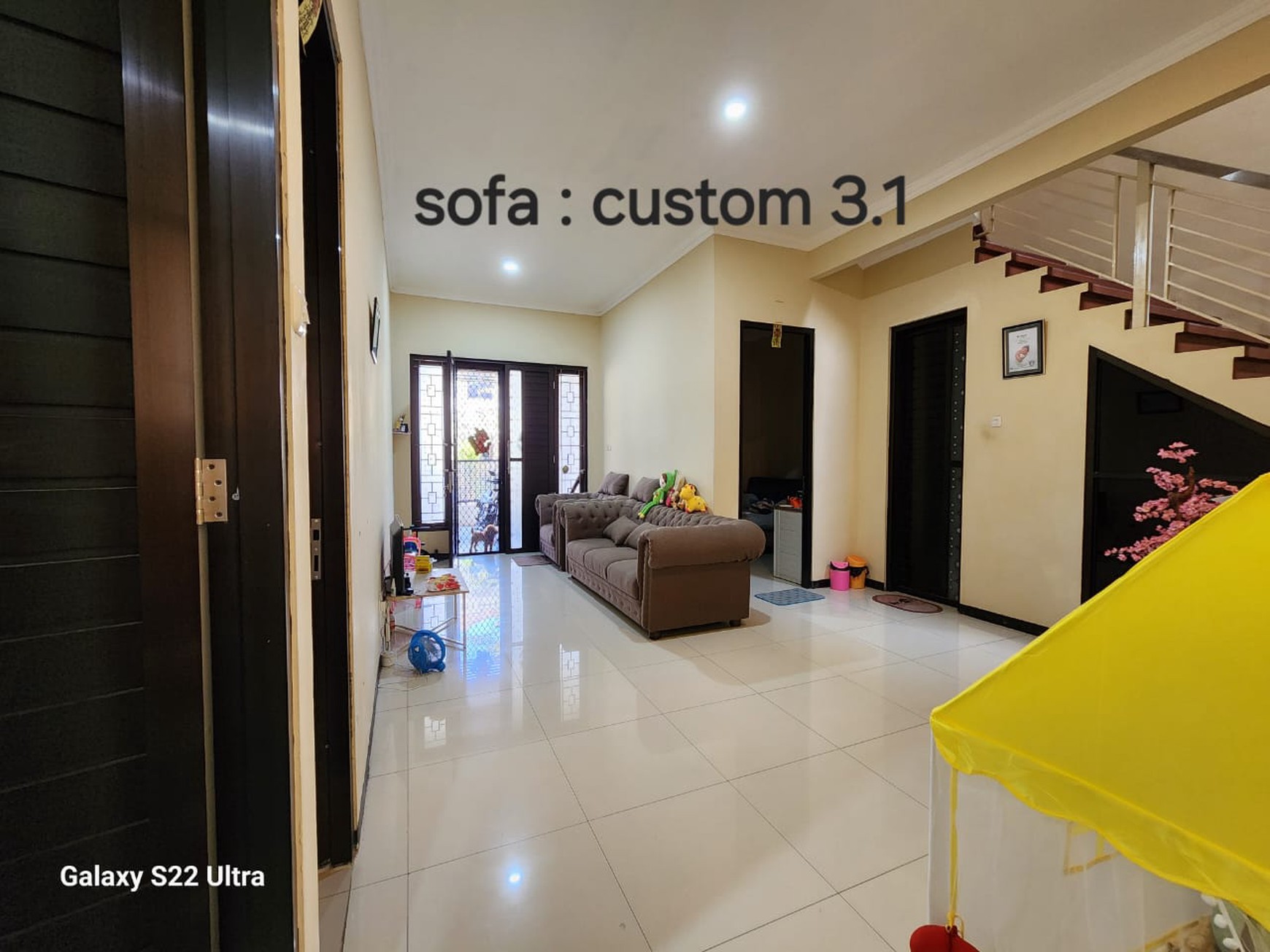 Dijual Rumah Mewah Fully Furnished Dekat Sport Club, Pondok Candra Sidoarjo - SHM, Luas 162/168 m²