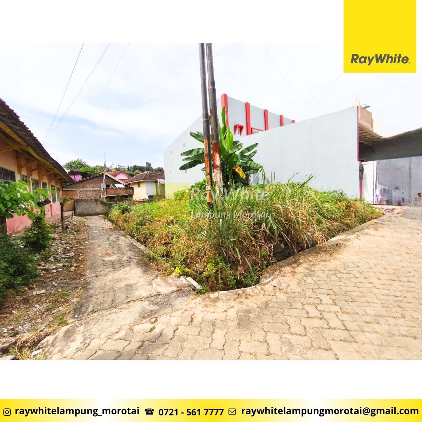 Dijual Tanah siap bangun lokasi Pengajaran Teluk Betung