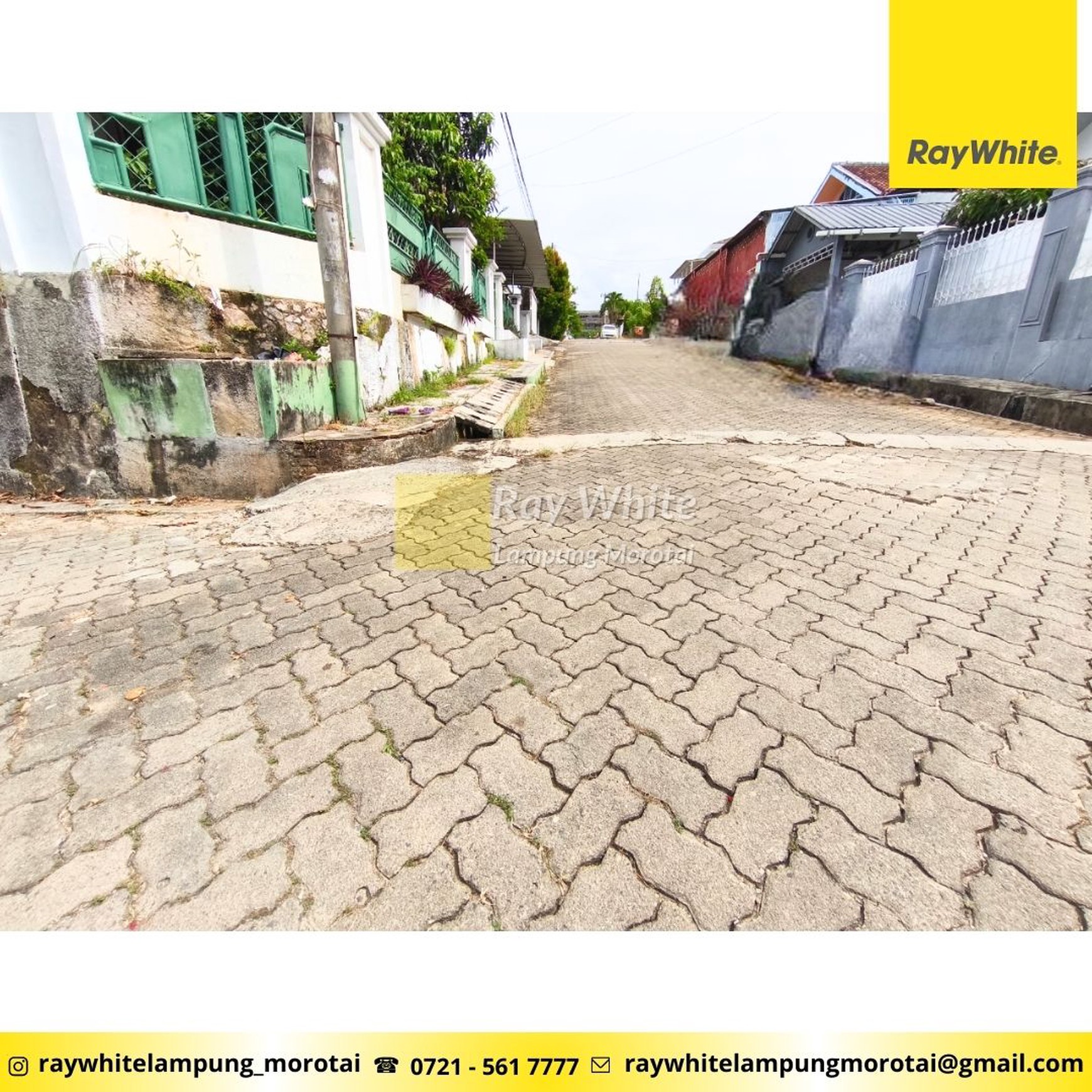 Dijual Tanah siap bangun lokasi Pengajaran Teluk Betung