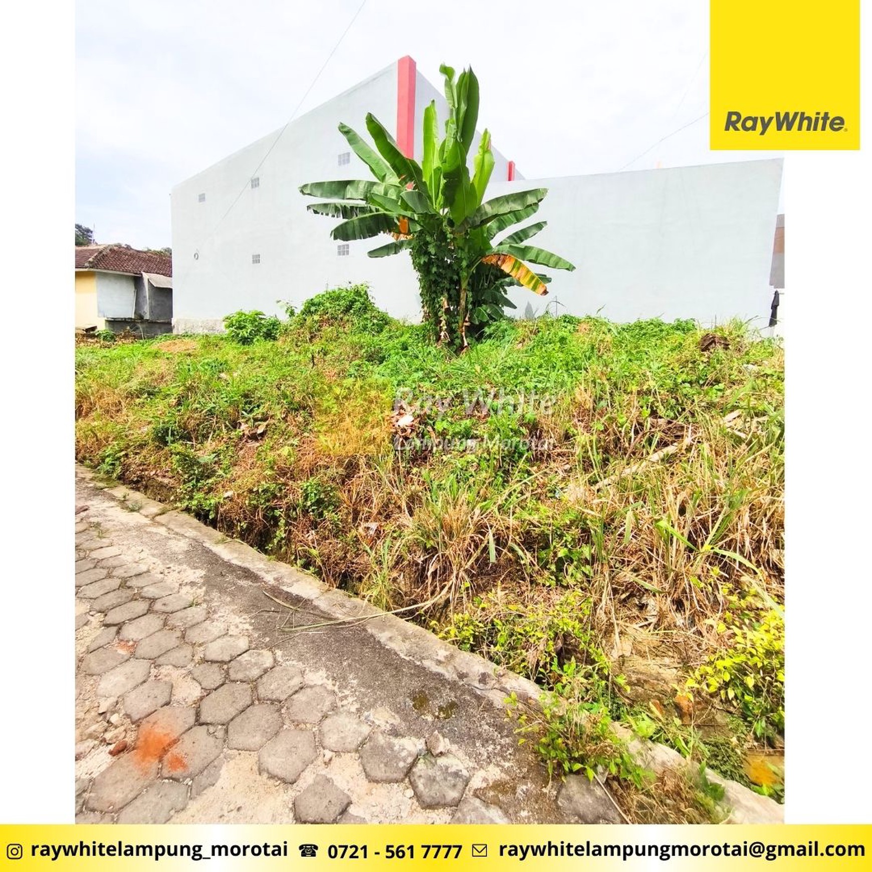 Dijual Tanah siap bangun lokasi Pengajaran Teluk Betung