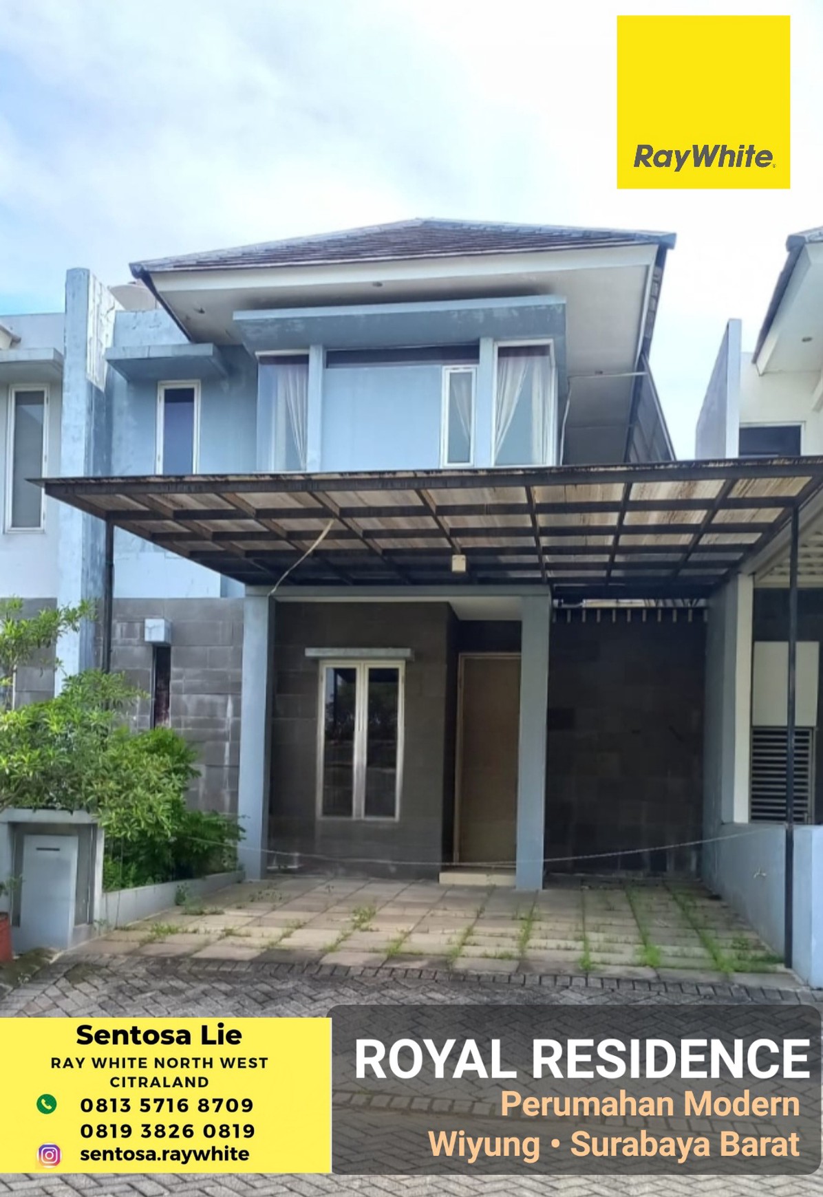 Dijual Rumah Royal Residence Harewood Modern Semi Furnished Dekat Citraland, Dian Istana, Pakuwon Mall