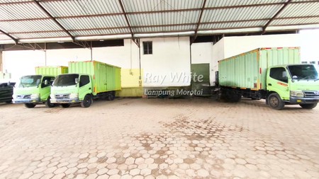 Dijual Gudang dan kantor siap huni Way lunik panjang bandar lampung