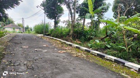 Tanah Pekarangan 1869 Meter Persegi Lokasi Dekat  Jalan Palagan Sariharjo Ngaglik Sleman