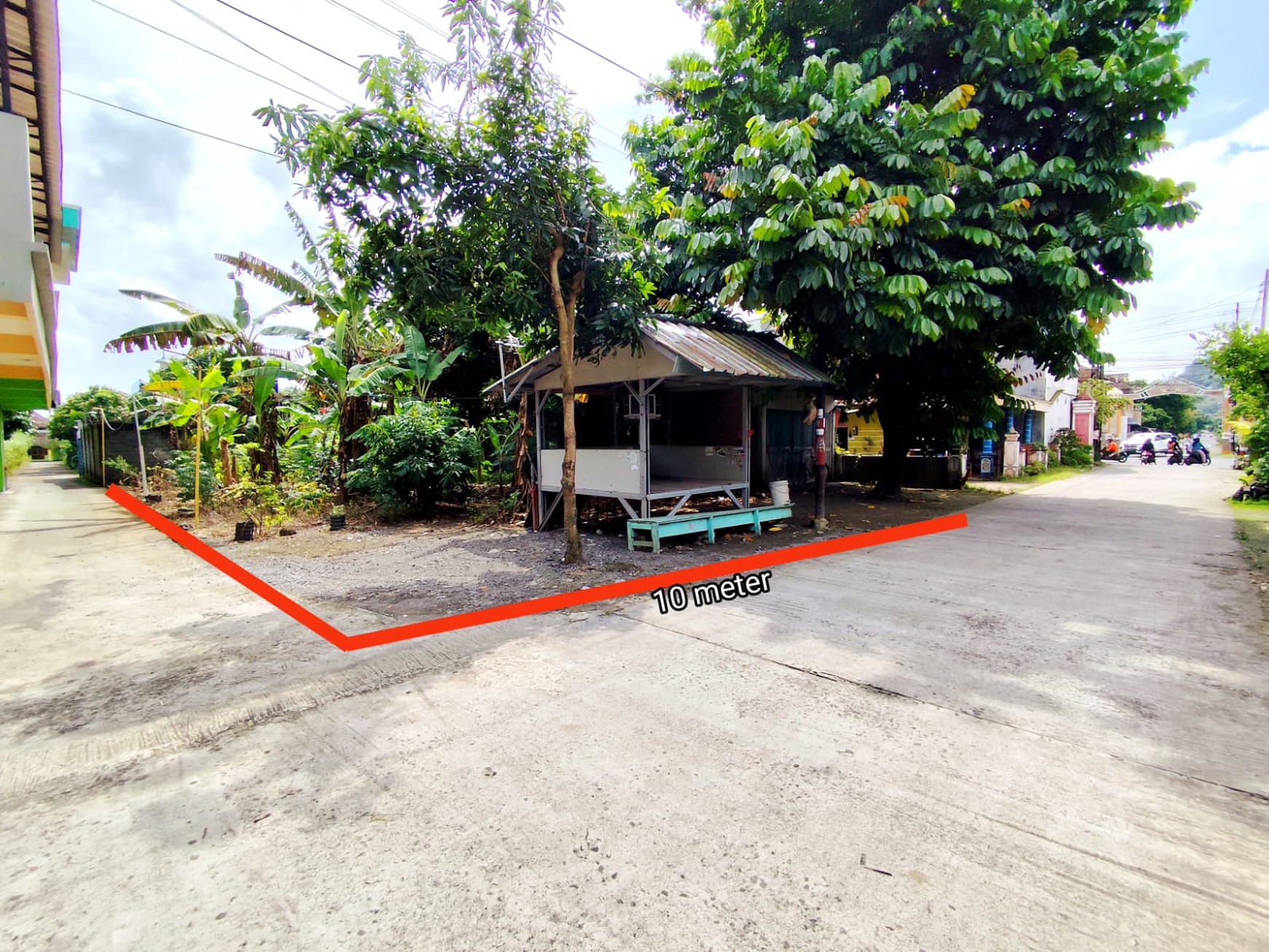 Tanah Pekarangan luas 205 Meter Persegi dekat Jalan Wonosari KM 11,5