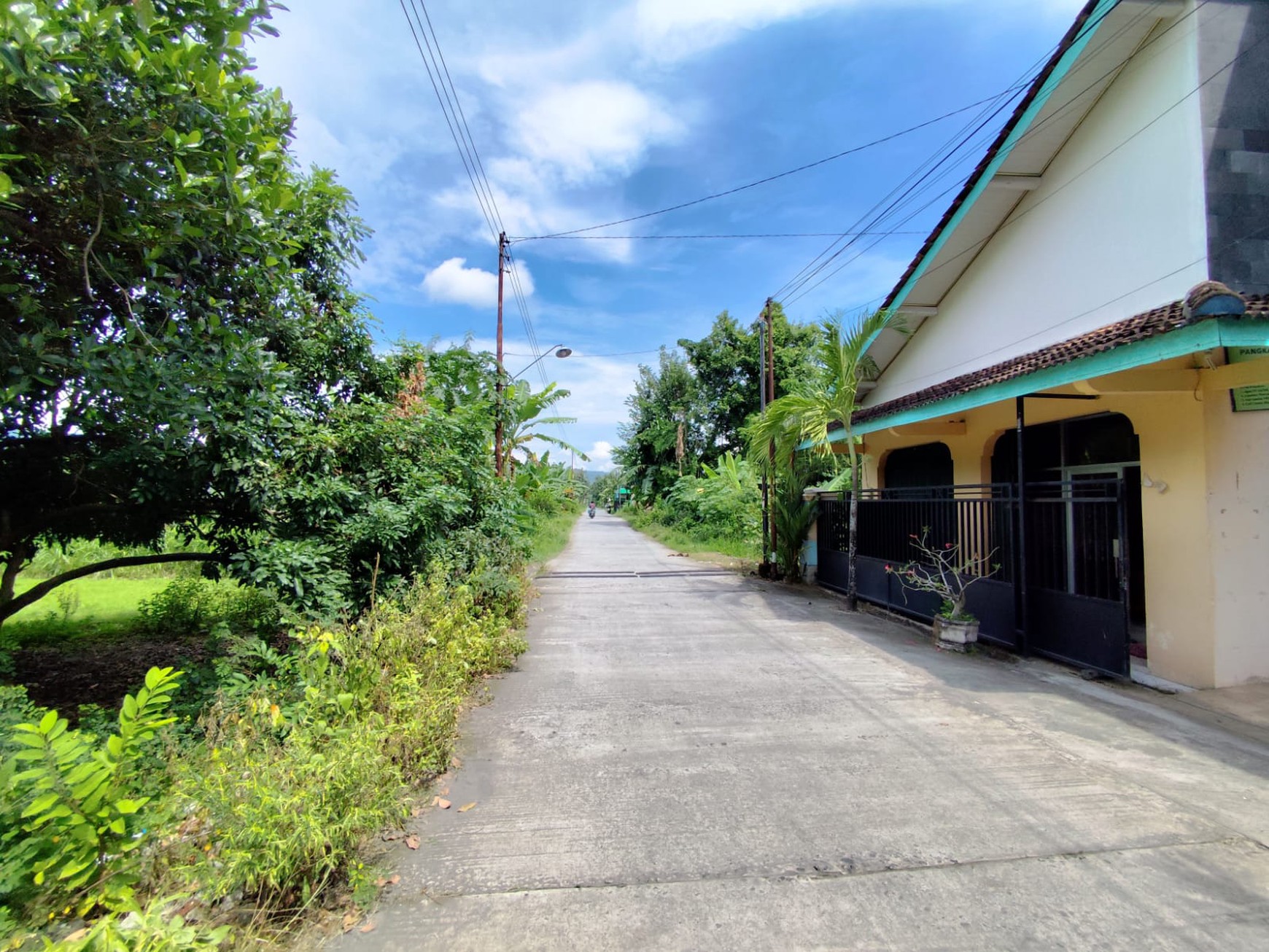 Tanah Pekarangan luas 205 Meter Persegi dekat Jalan Wonosari KM 11,5