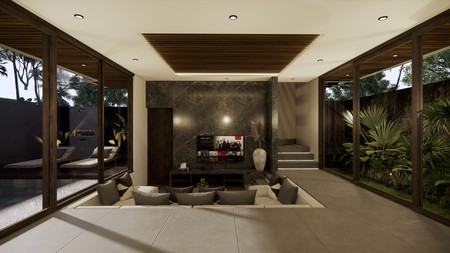 Leasehold- Villa in Kedunggu with rice field view-Bali