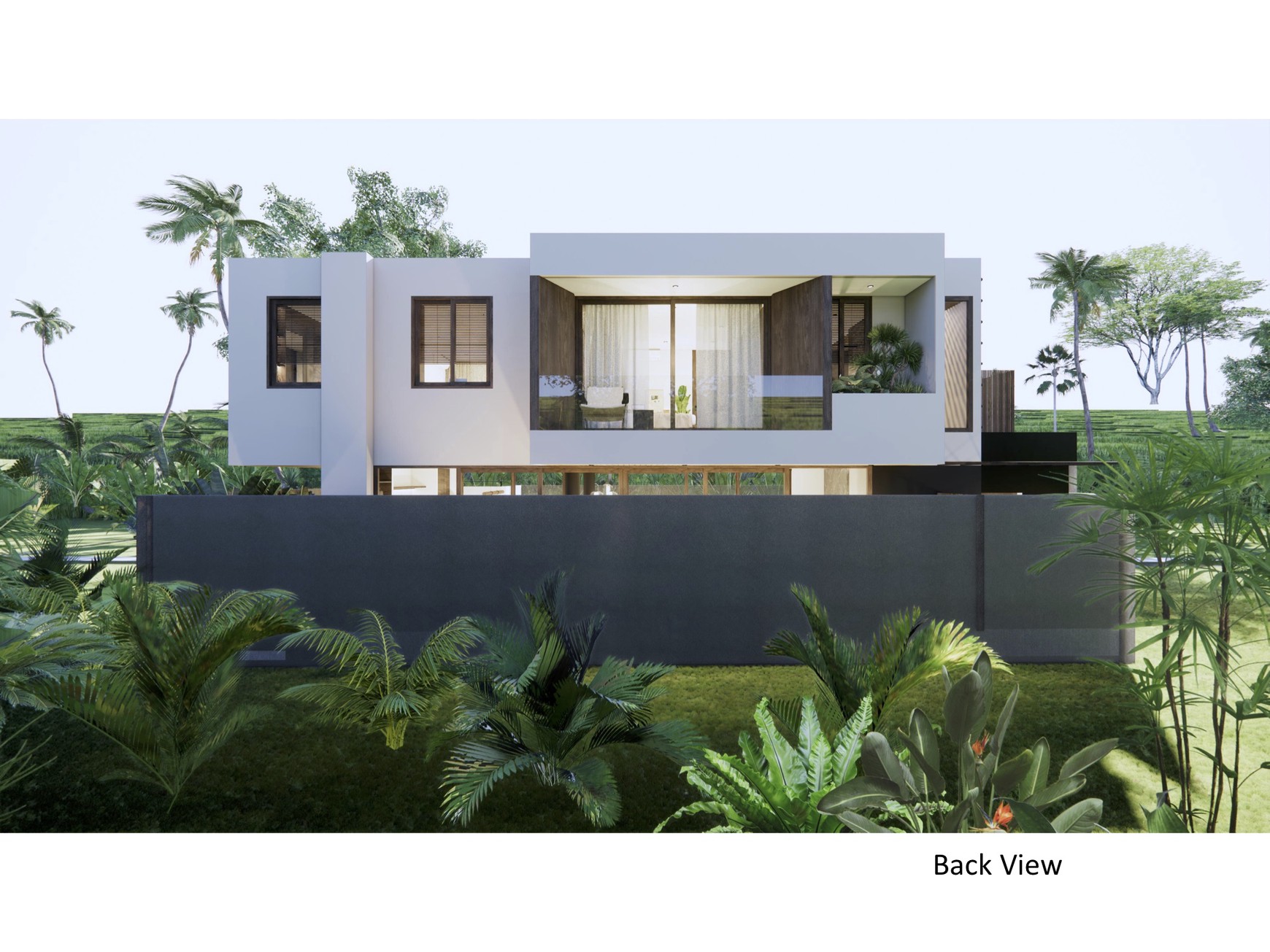 Leasehold- Villa in Kedunggu with rice field view-Bali