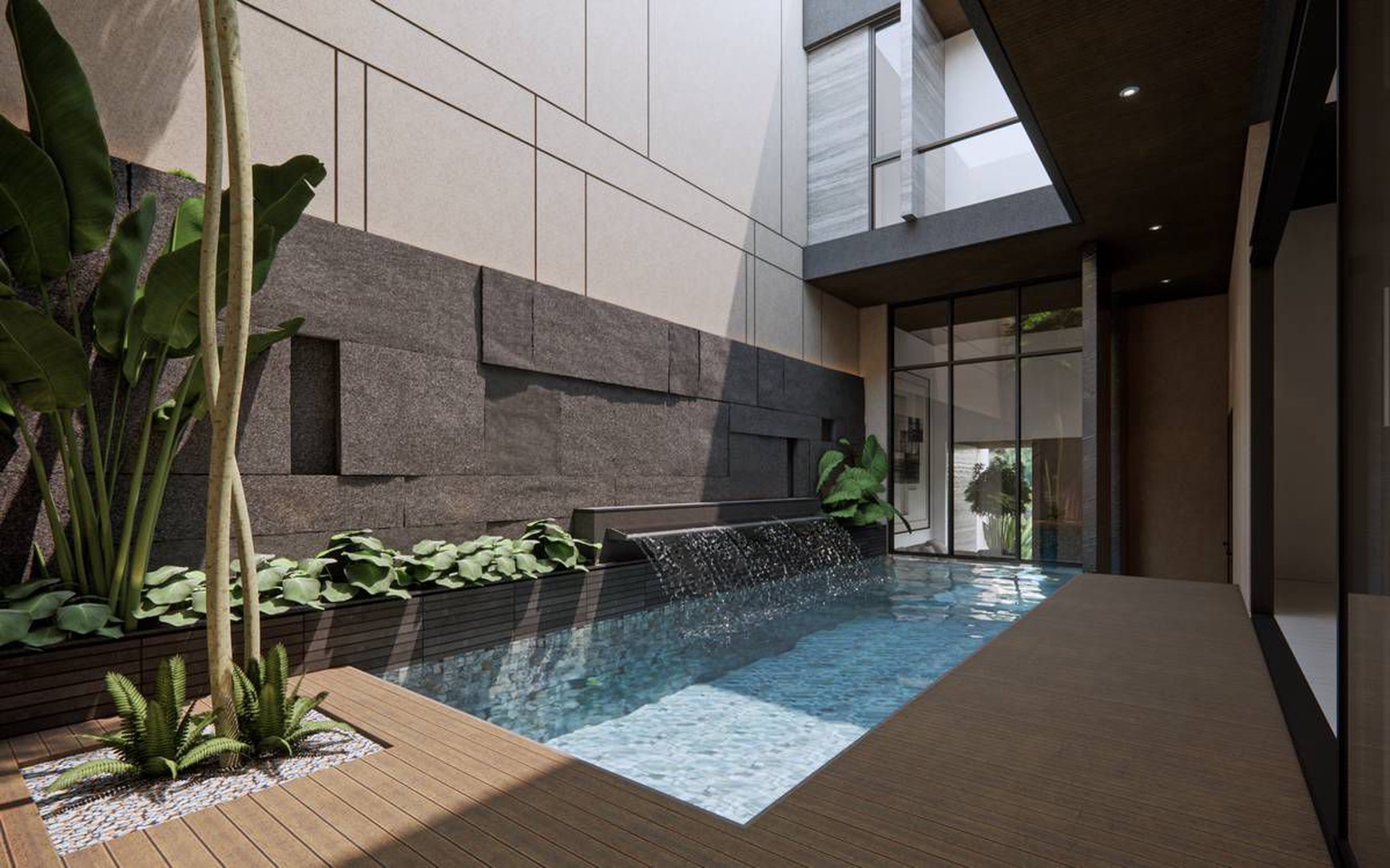 New Private Pool Dijual Rumah Pakuwon Indah Area Citraland - Graha Family - Dian Istana - Bukit Darmo Golf