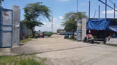 Dijual cepat tanah NOL jalan raya Bringin Bendo Sidoarjo COCOK untuk pabrik gudang garasi.