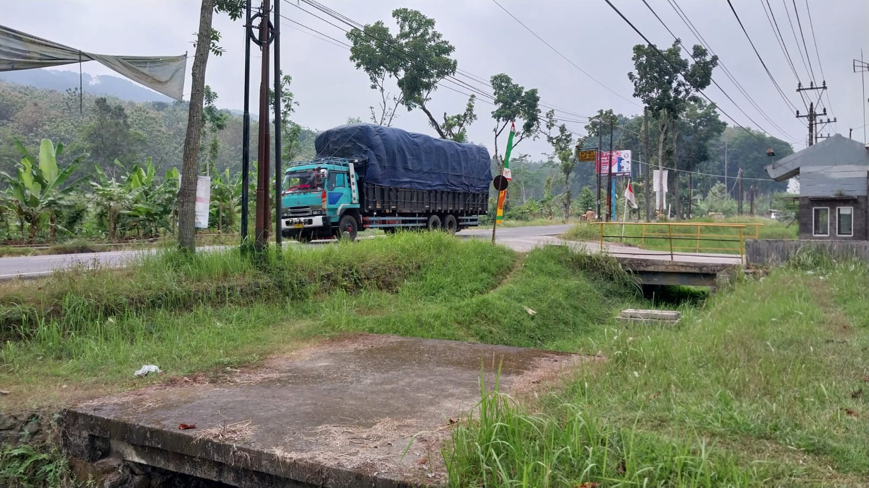 Tanah di Jl Raya Cilumuh, Kec Cumanggu. Kab Cilacap