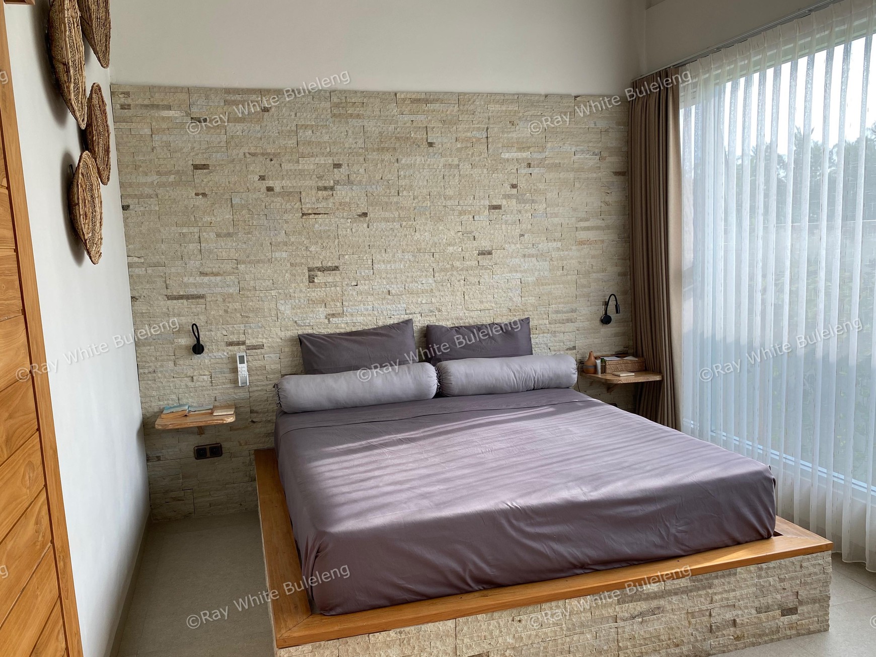 Modern Villa with Breathtaking Rice Field View