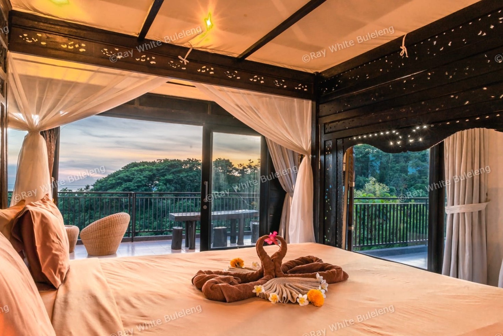 Serene Villa with Ocean & Forest Views - Tranquil Luxury Living