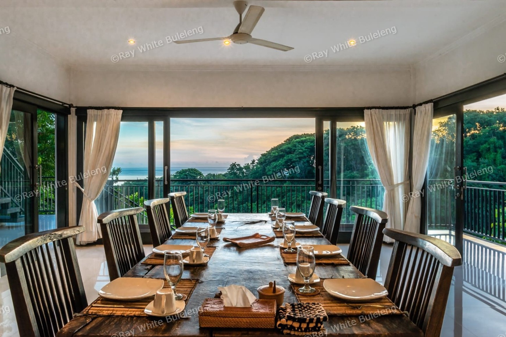 Serene Villa with Ocean & Forest Views - Tranquil Luxury Living