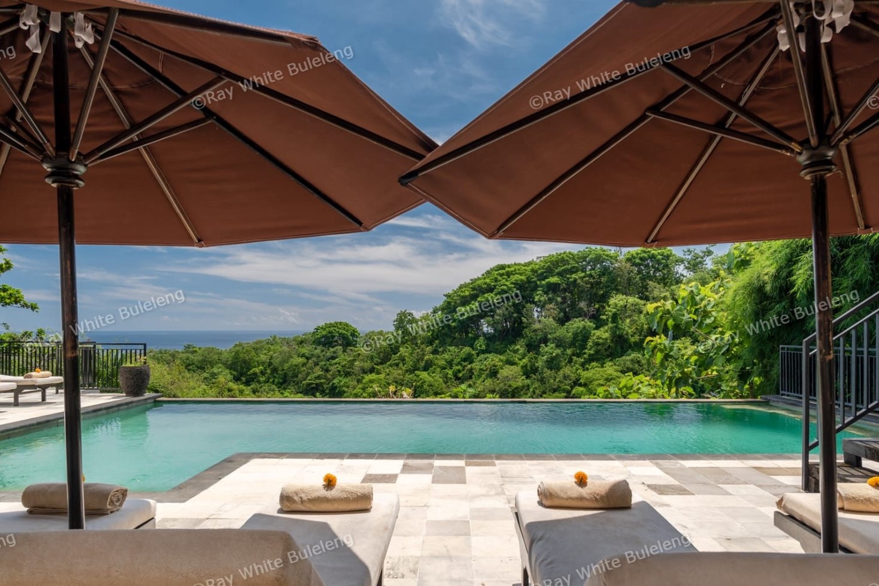 Serene Villa with Ocean & Forest Views - Tranquil Luxury Living