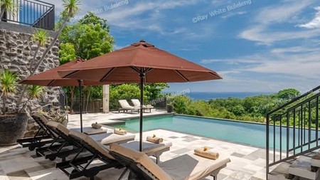 Serene Villa with Ocean & Forest Views - Tranquil Luxury Living