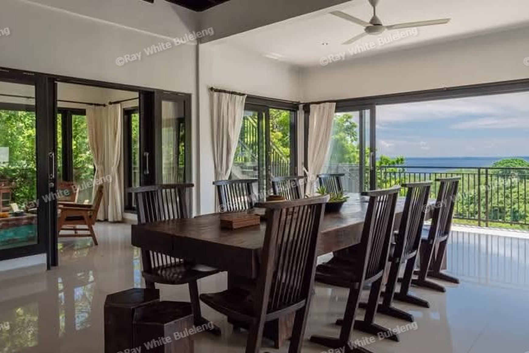 Serene Villa with Ocean & Forest Views - Tranquil Luxury Living