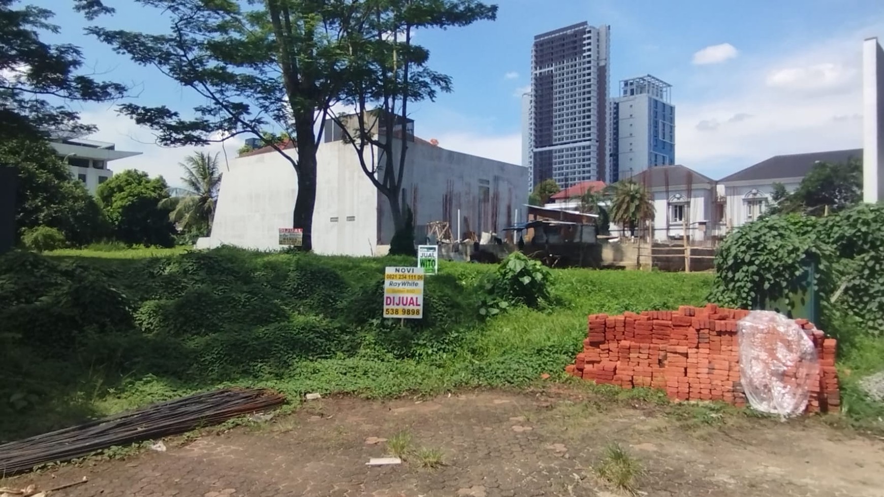 Dijual cepat tanah kavling telaga golf bsd city tangerang selatan strategis tengah kota