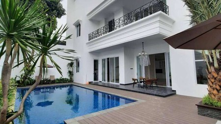Rumah baru mewah pondok indah lokasi prime
