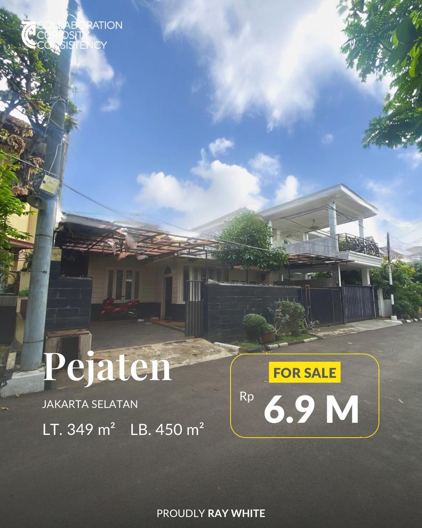 Dijual Murah Rumah di Pejaten Indah II, Pasar Minggu