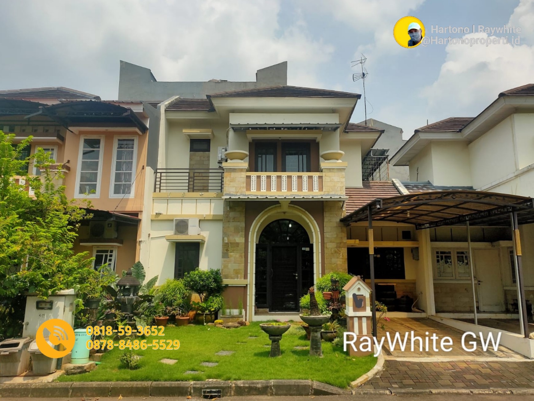 Sewa Rumah Bekasi Grand Wisata - Hadap Taman View Menawan | Full Furnished.