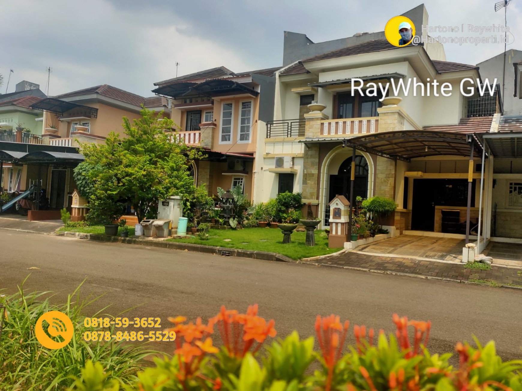 Sewa Rumah Bekasi Grand Wisata - Hadap Taman View Menawan | Full Furnished.