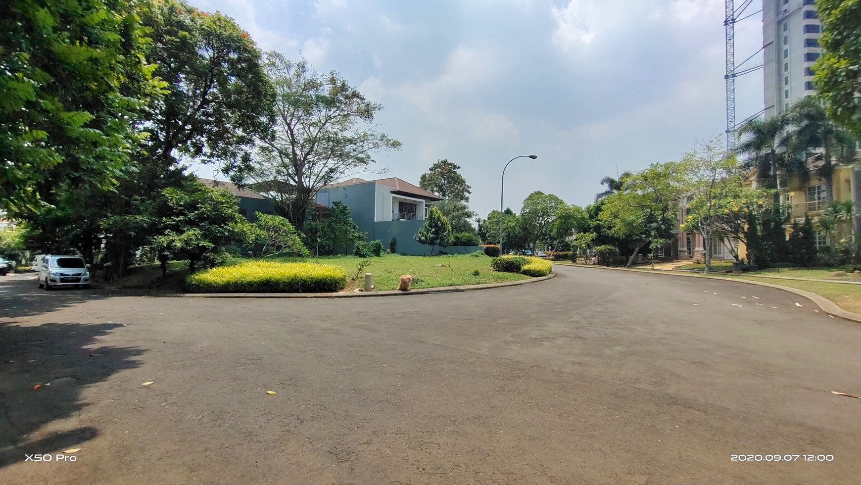 Kavling Virginia Lagoon BSD, ROW Jalan besar