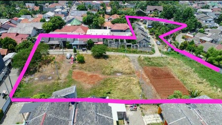 Kavling Siap Bangun dan Lokasi Strategis dan Ada Bangunan di Dalamnya @Pamulang