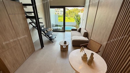 Stylish Loft Villa with Rice Field View for Lease in Canggu