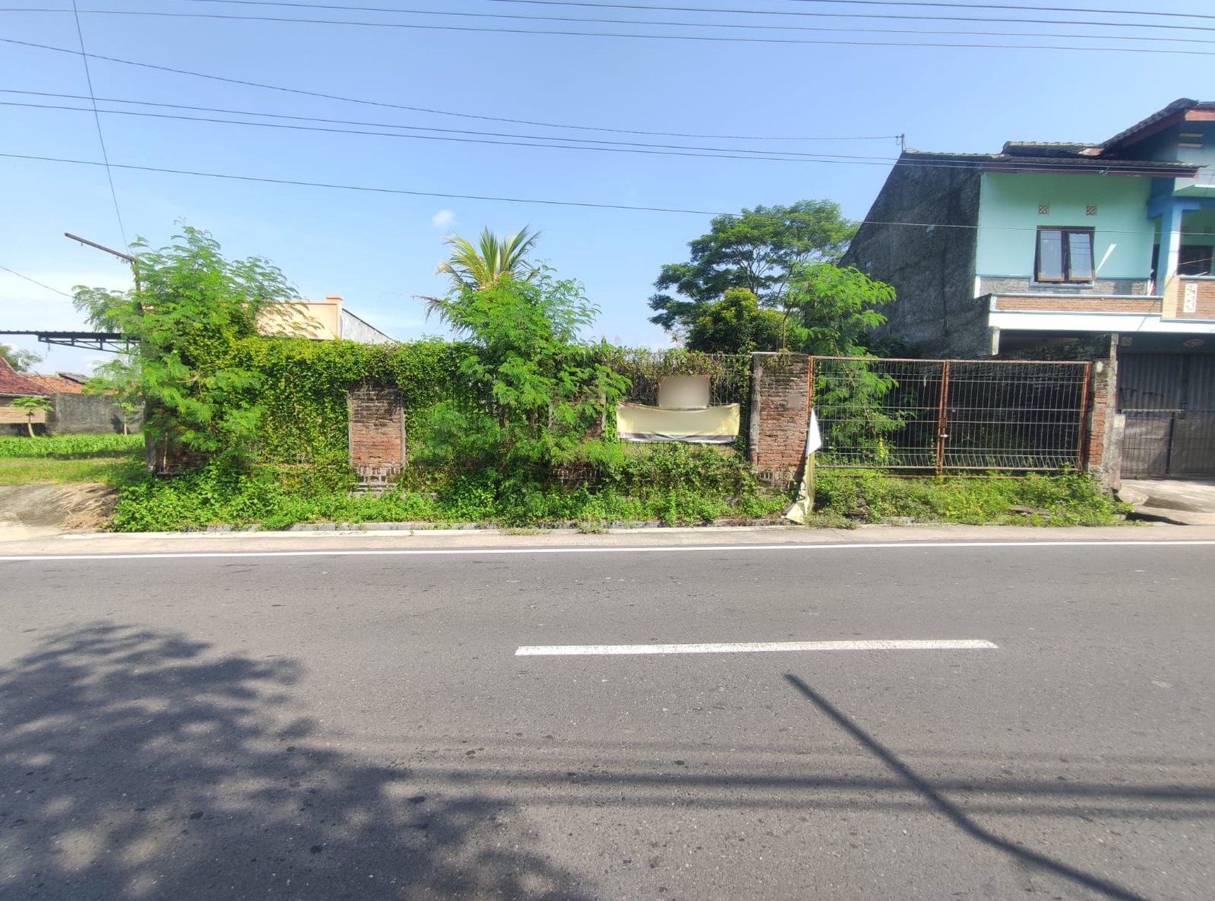 Tanah 2181 Meter Persegi Cocok Untuk Cluster Lokasi Tirtomartani Kalasan Sleman