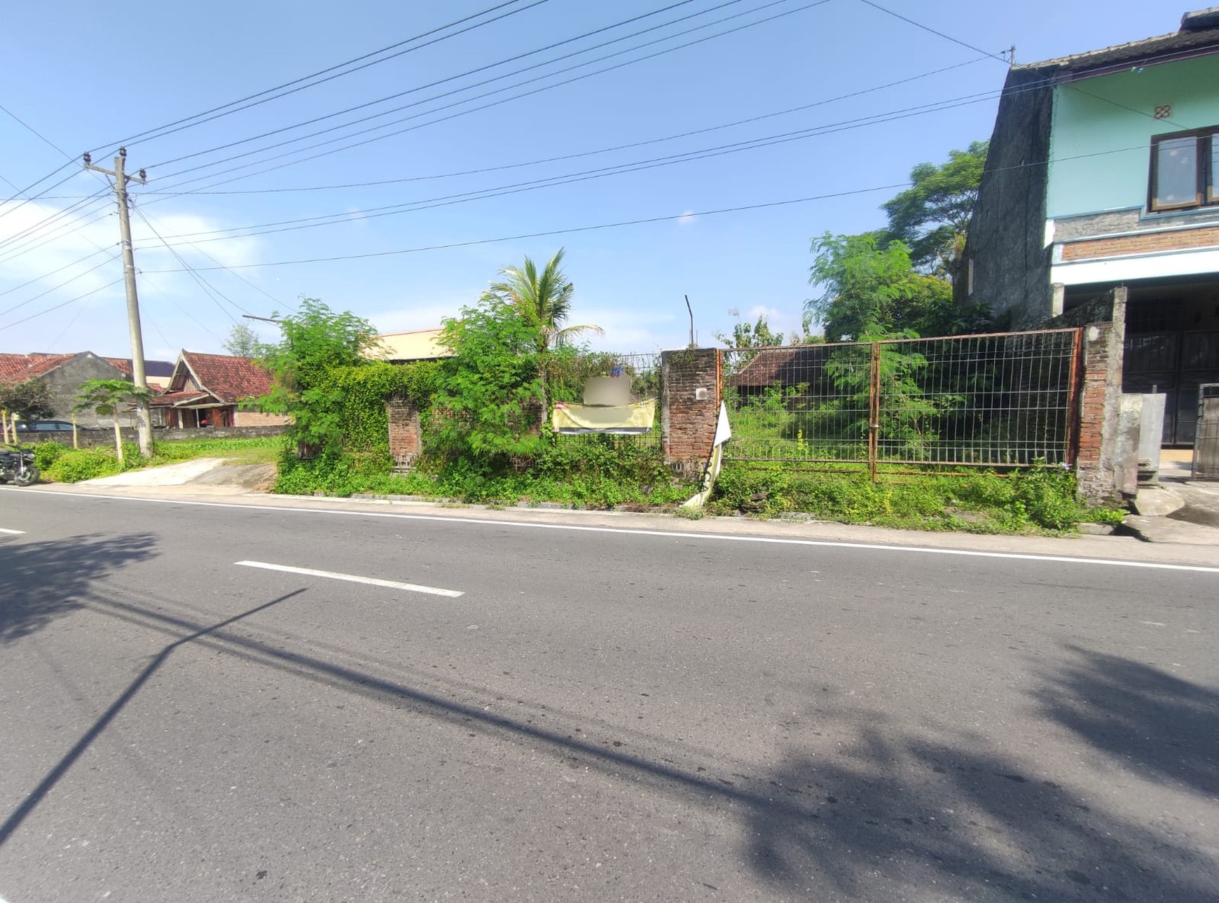 Tanah 2181 Meter Persegi Cocok Untuk Cluster Lokasi Tirtomartani Kalasan Sleman