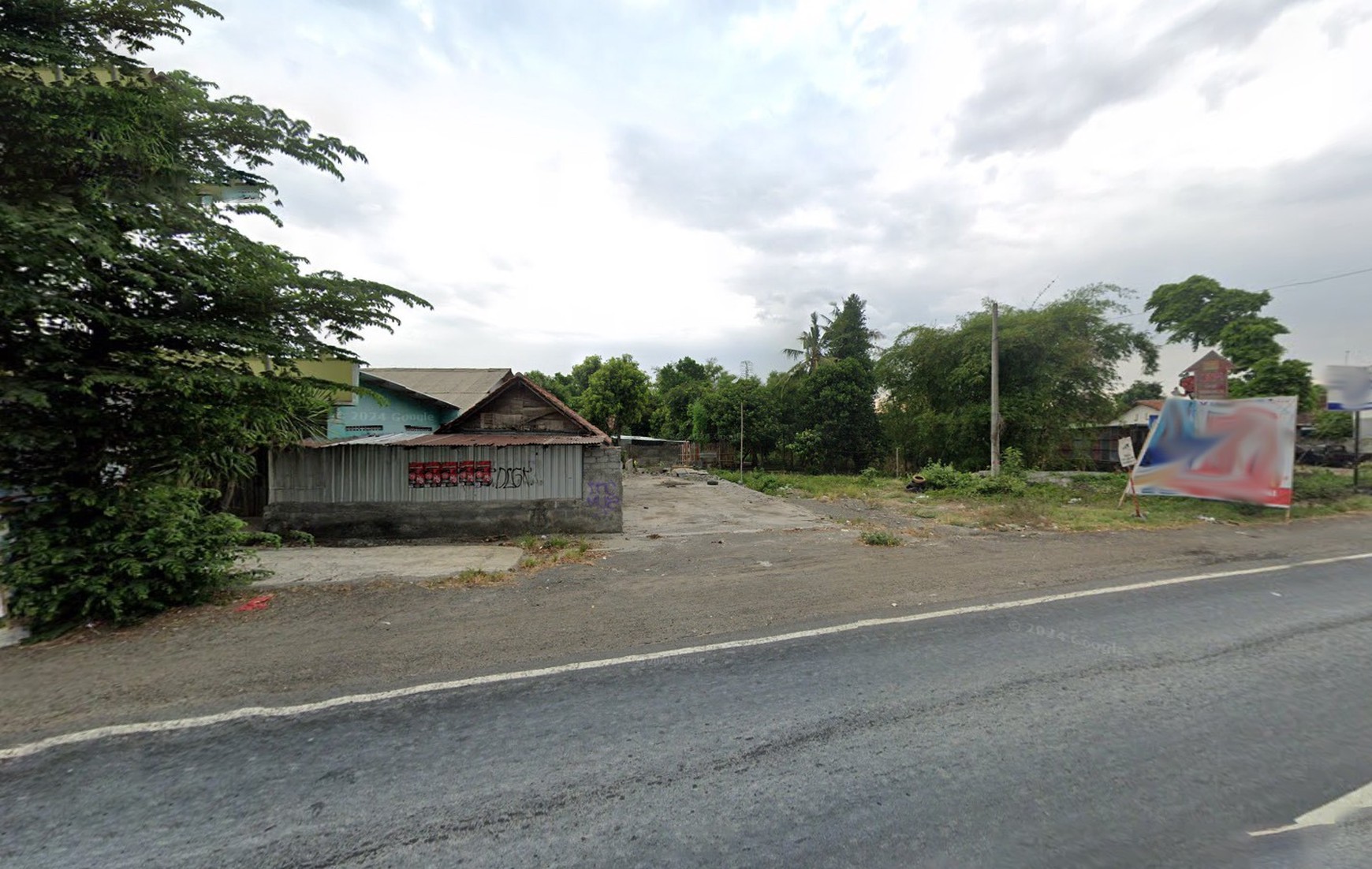 Tanah Strategis 580 Meter Berada di Jalan Jogja-Solo Km 19 Prambanan Klaten 