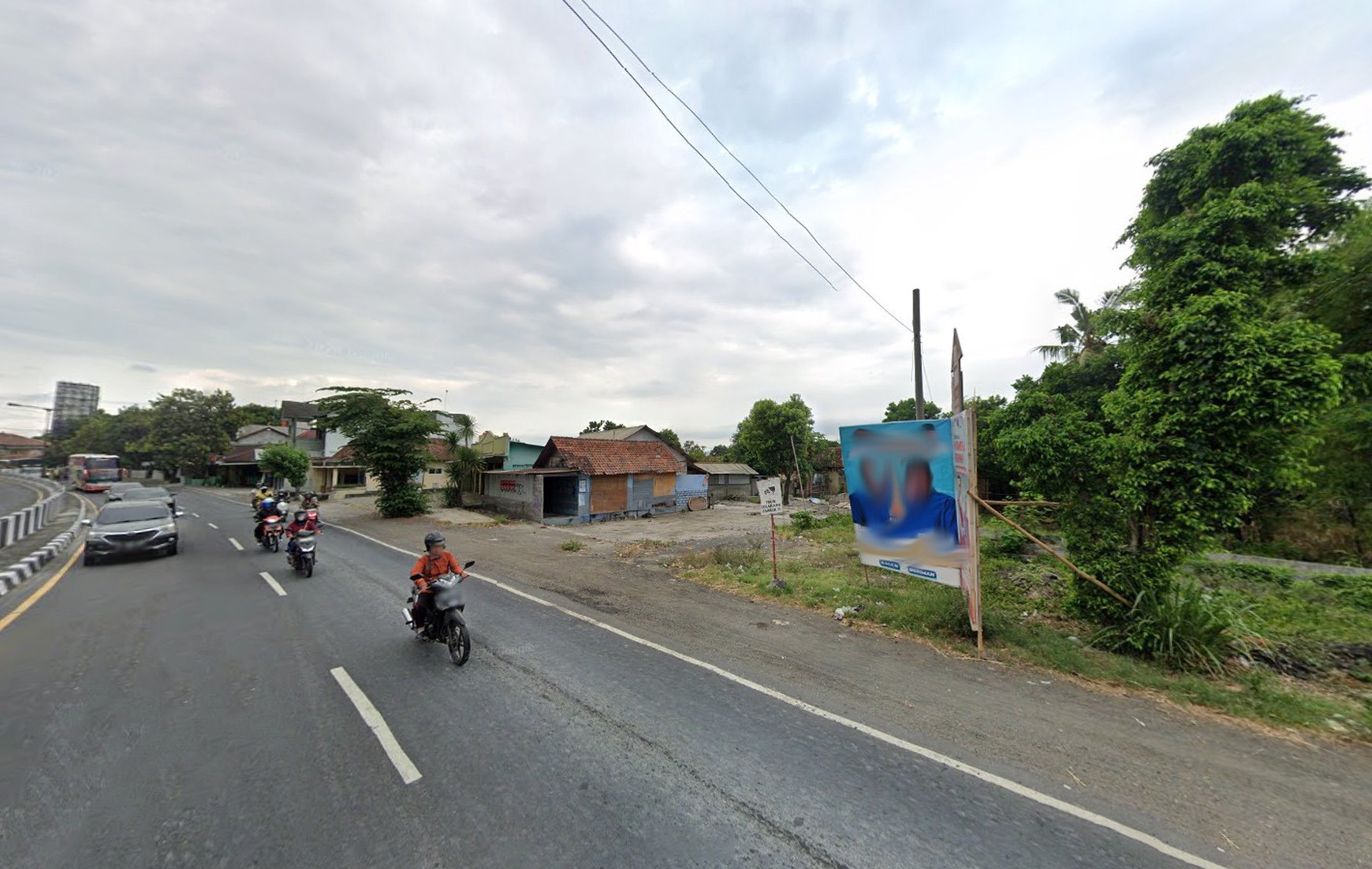 Tanah Strategis 580 Meter Berada di Jalan Jogja-Solo Km 19 Prambanan Klaten 