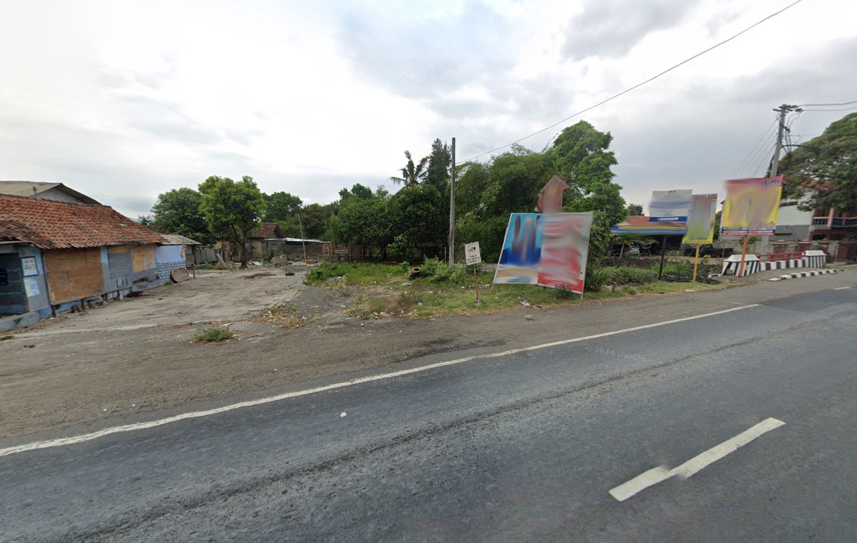 Tanah Strategis 580 Meter Berada di Jalan Jogja-Solo Km 19 Prambanan Klaten 