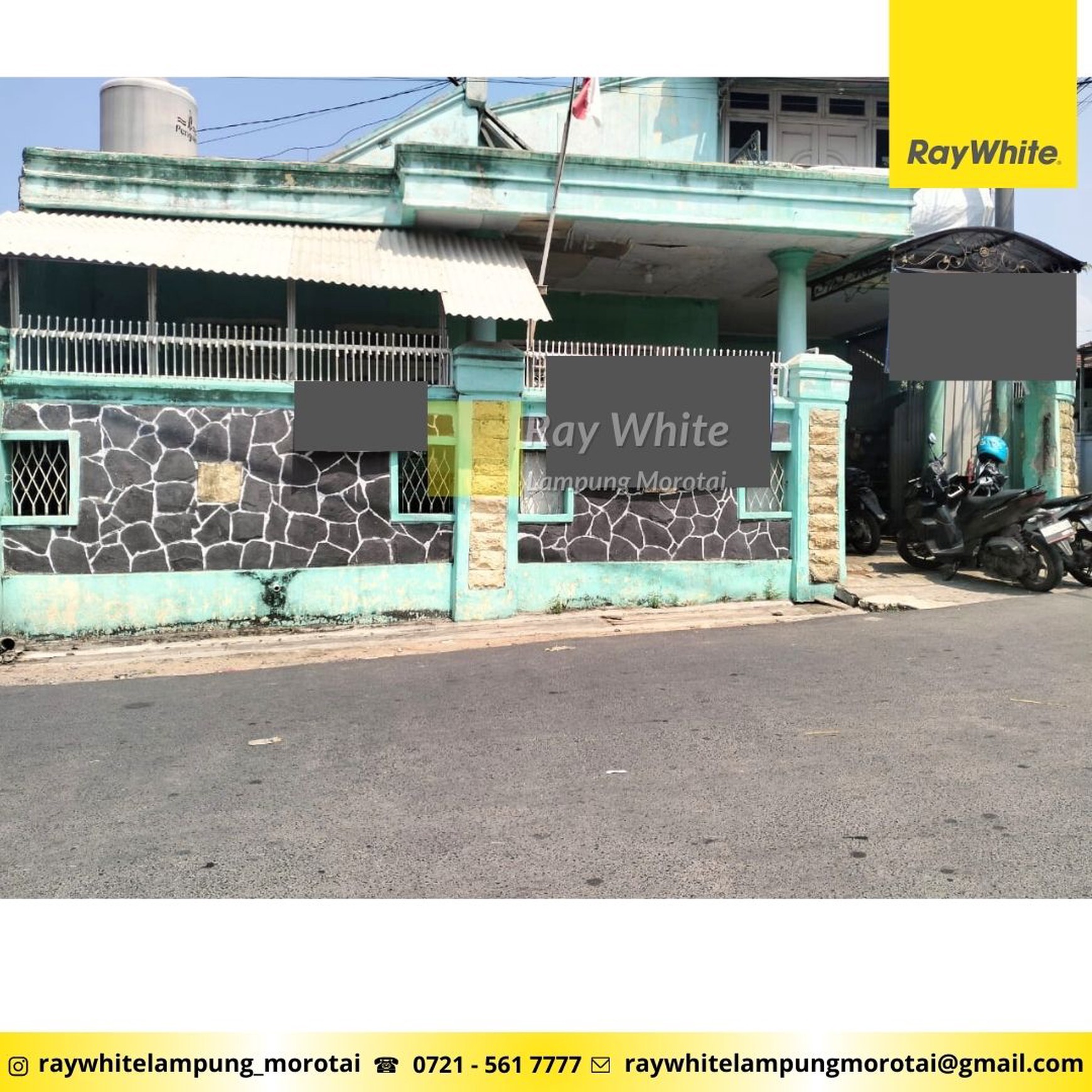 Dijual Bangunan strategis untuk Usaha lokasi pusat kota bandar lampung
