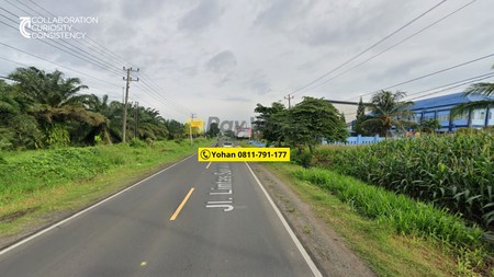Dijual Tanah jl. lintas sumatera Kalianda lampung selatan Rp. 450 ribu /Meter