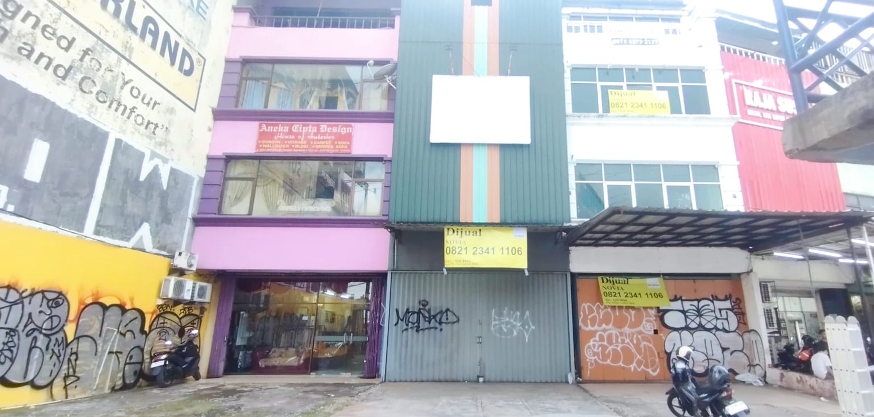 Dijual Ruko area JL. Raya Serpong KM 8 Tangerang Selatan