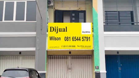 Ruko di Taman Asri Palem Square POCAN Sidoarjo, 2 Lantai, SHGB, Siap Pakai - WS -