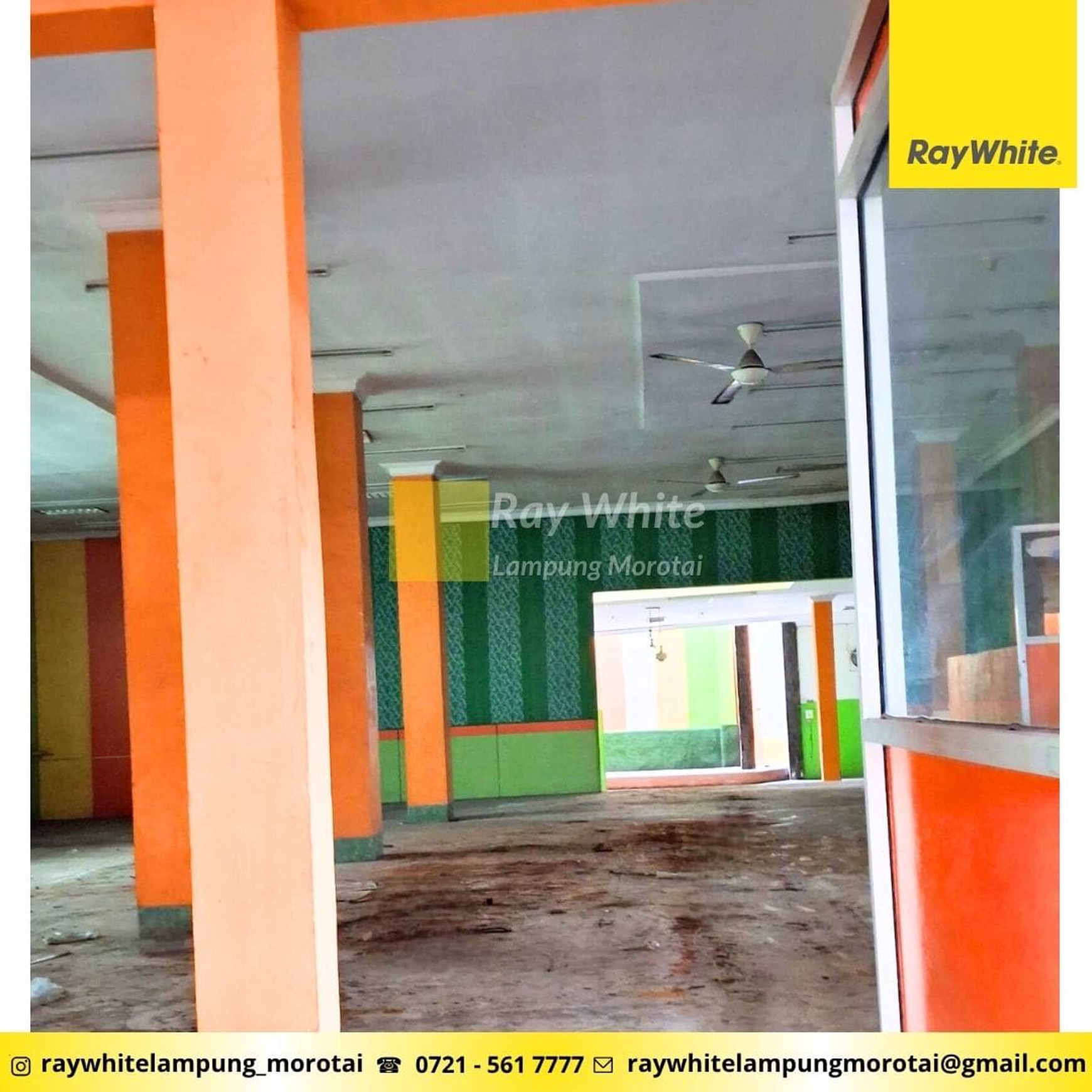 Disewakan Ex RM Tanah dan Bangunan