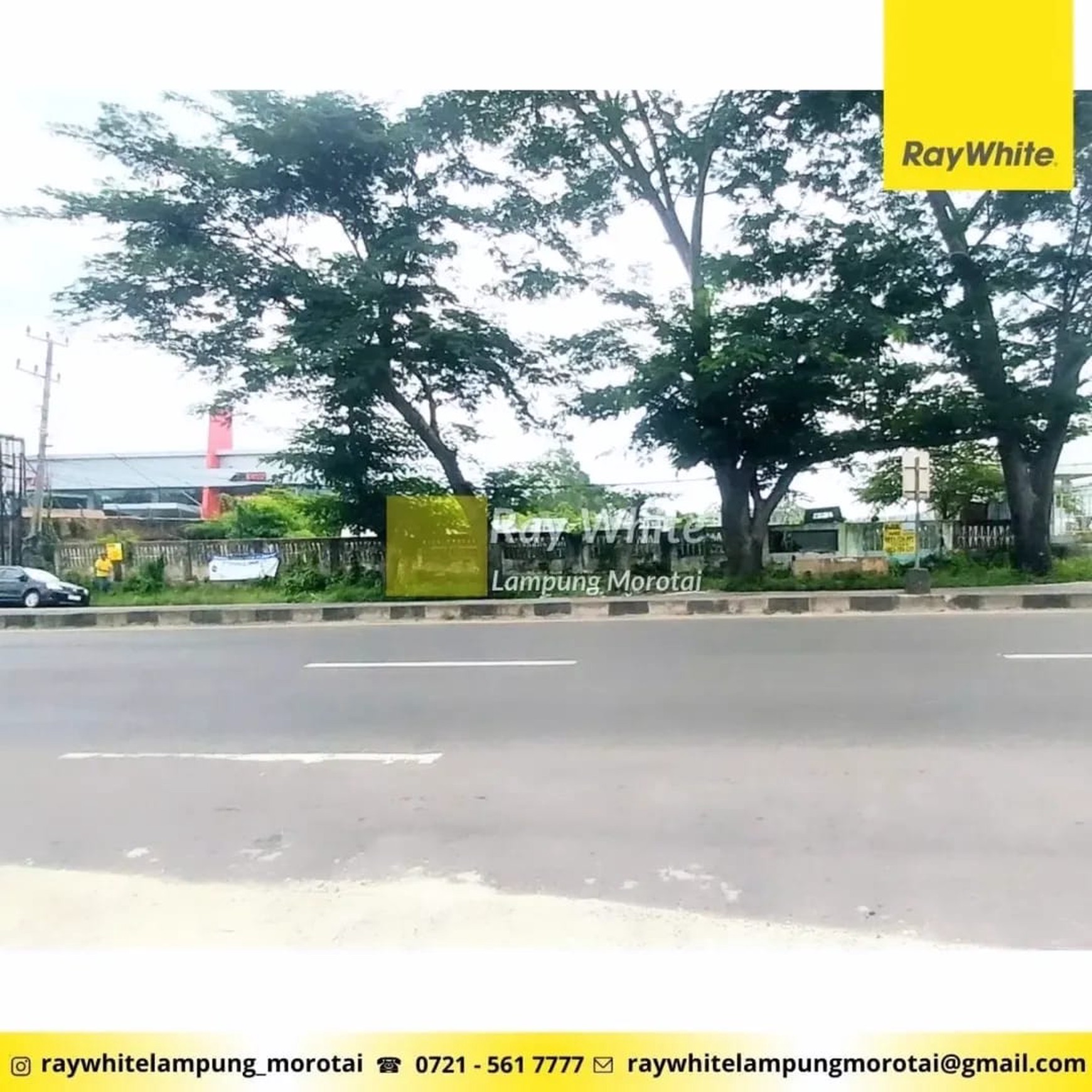 Dijual Tanah luas 3 Hektar dengan lebar 40m ay