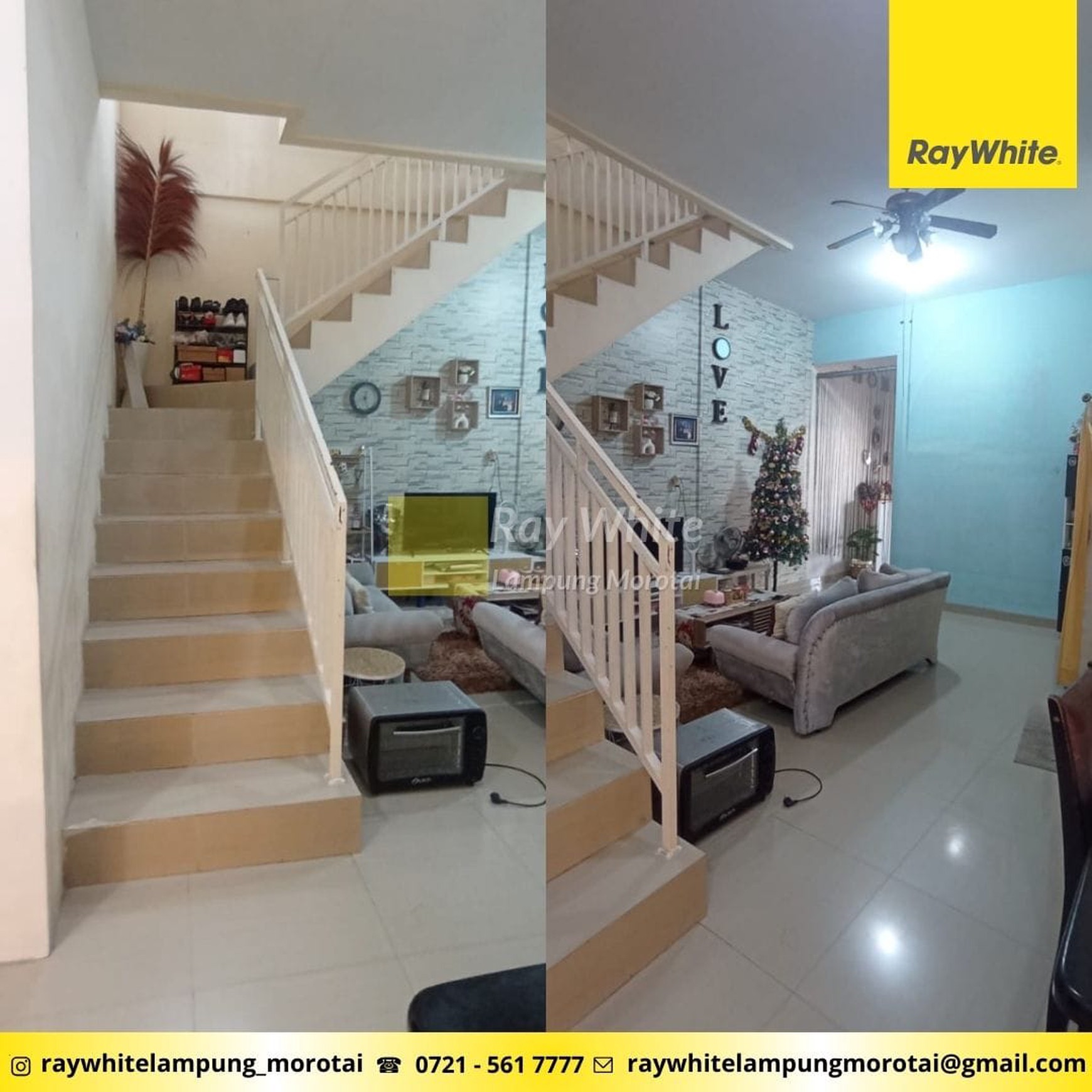 Dijual rumah di Jl Dr. Harun II tanjung karang timur
