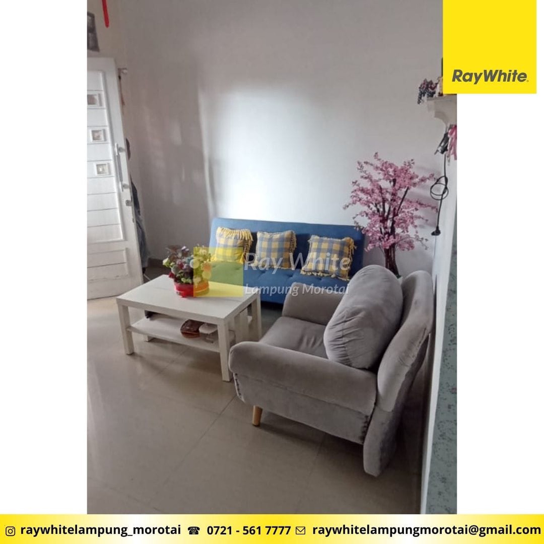 Dijual rumah di Jl Dr. Harun II tanjung karang timur