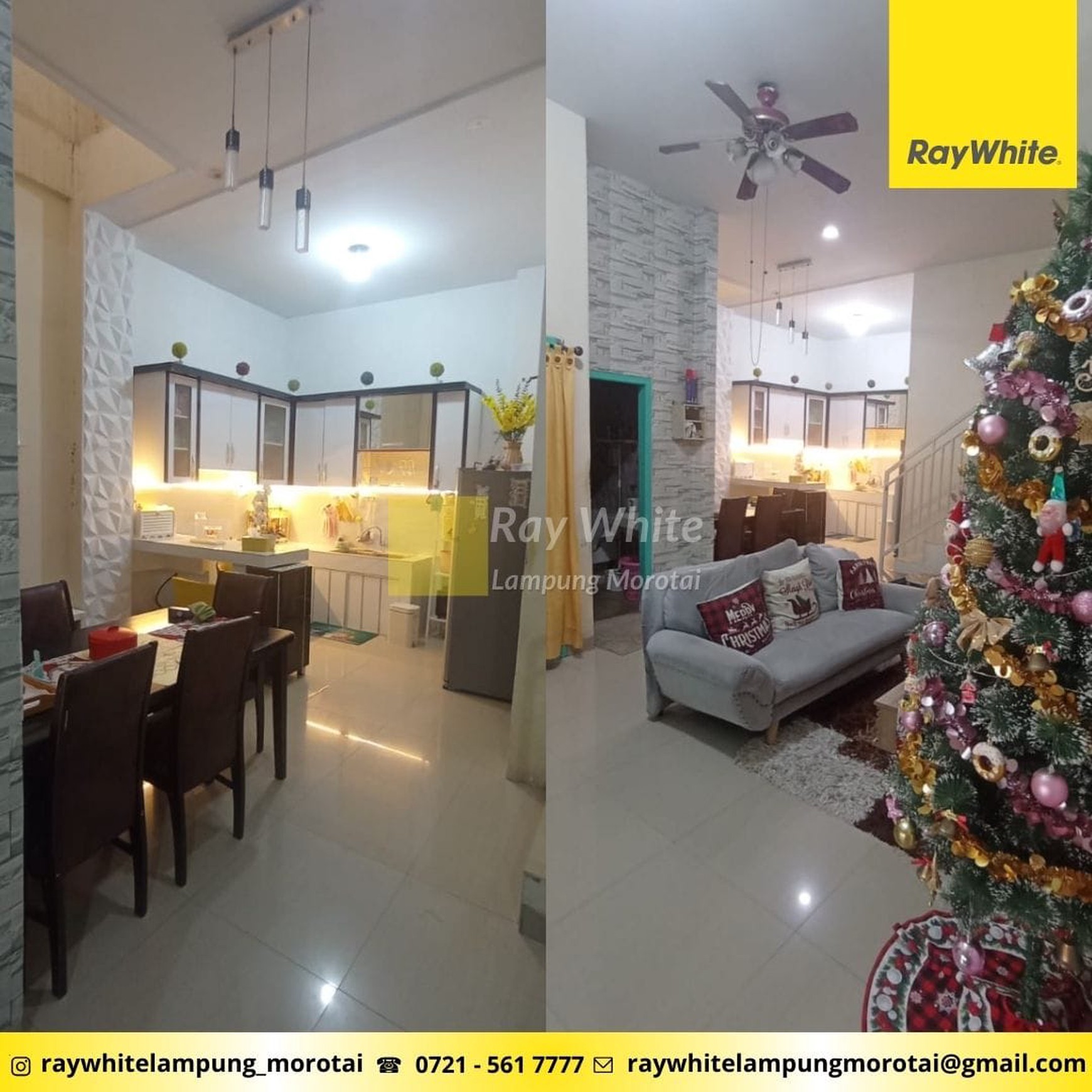 Dijual rumah di Jl Dr. Harun II tanjung karang timur