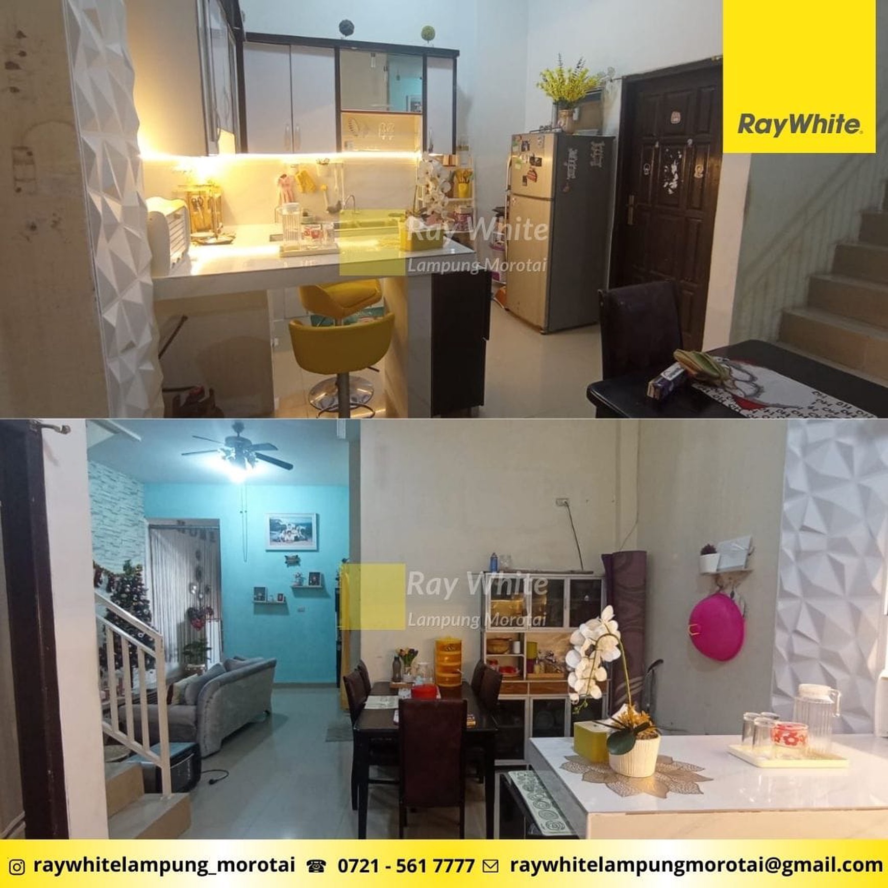Dijual rumah di Jl Dr. Harun II tanjung karang timur