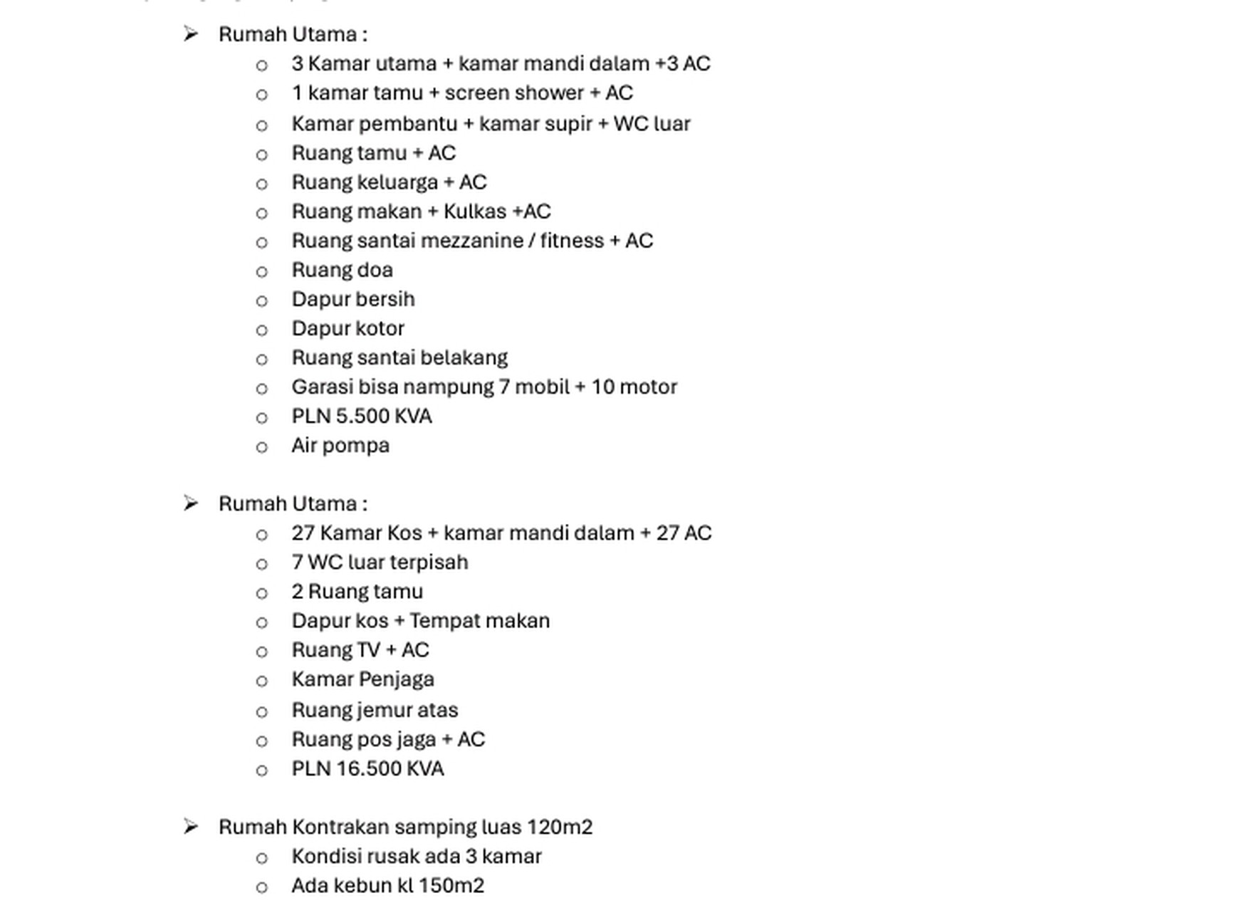 Rumah Kost Diatas Lahan 761m2 Di Area Perkantoran Cilandak